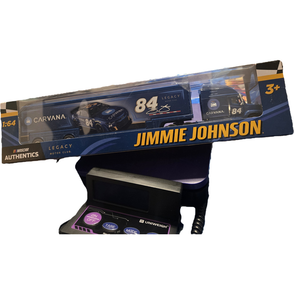 ​Jimmie Johnson #84 Carvana Hauler 1:64 NASCAR Authentics